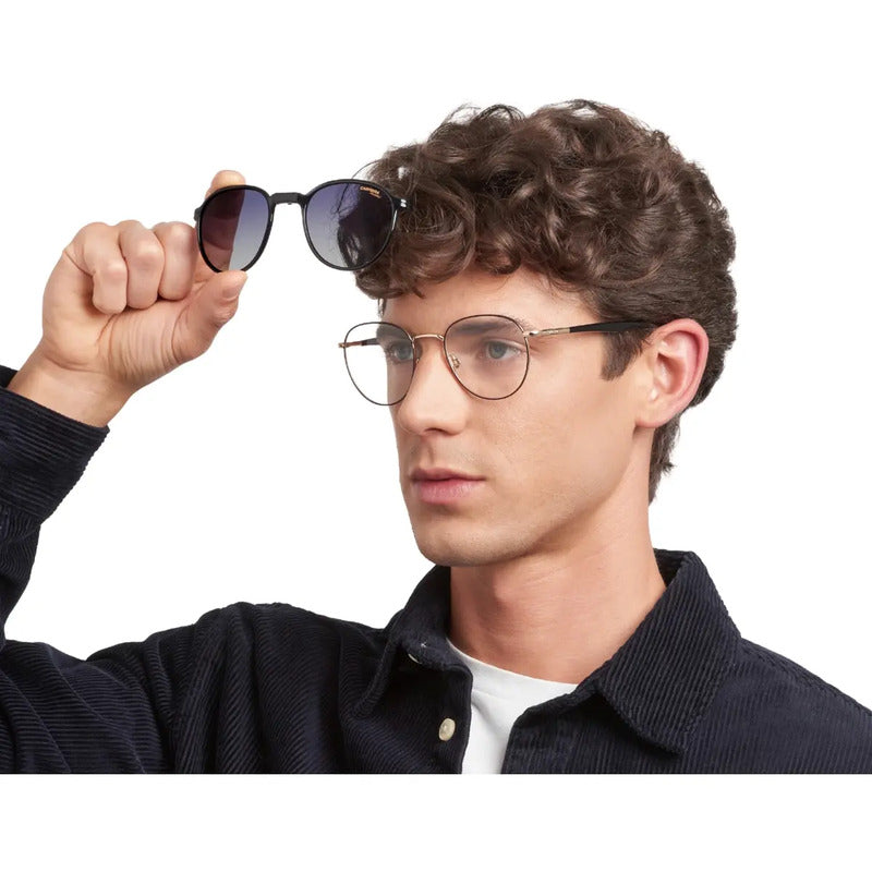 Armazón Para Graduar Carrera Con Clip Polarizado 368/c Oit21 51 Dorado