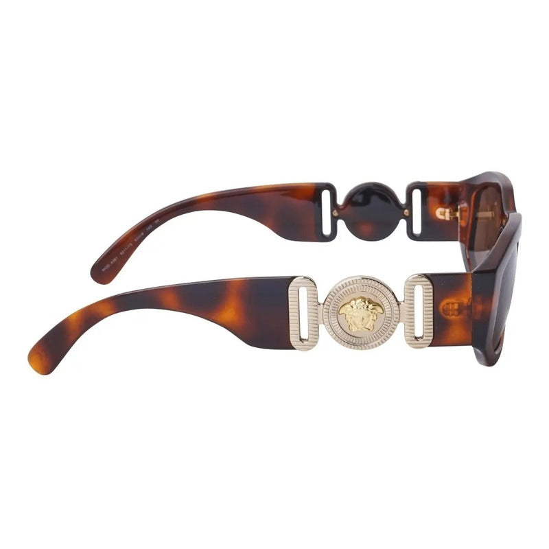 Lentes Versace Notorious Big Biggie Originales 521773ve4361 Único Marrón Havana Havana/dorado