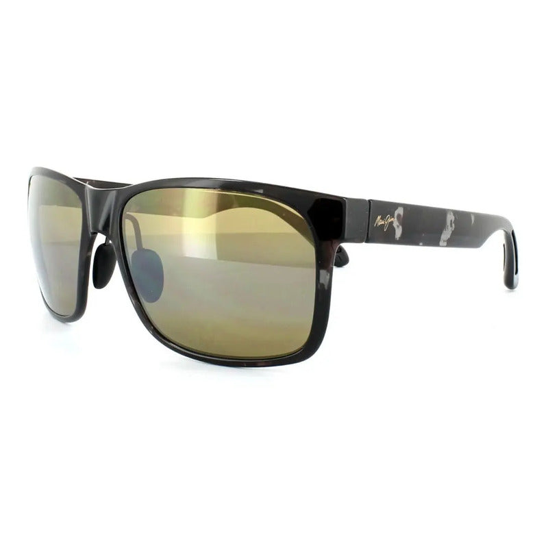 Lentes De Sol Maui Jim 100% Originales Polarizados H432-11t Carey Gris Negro Marrón Marrón Oscuro