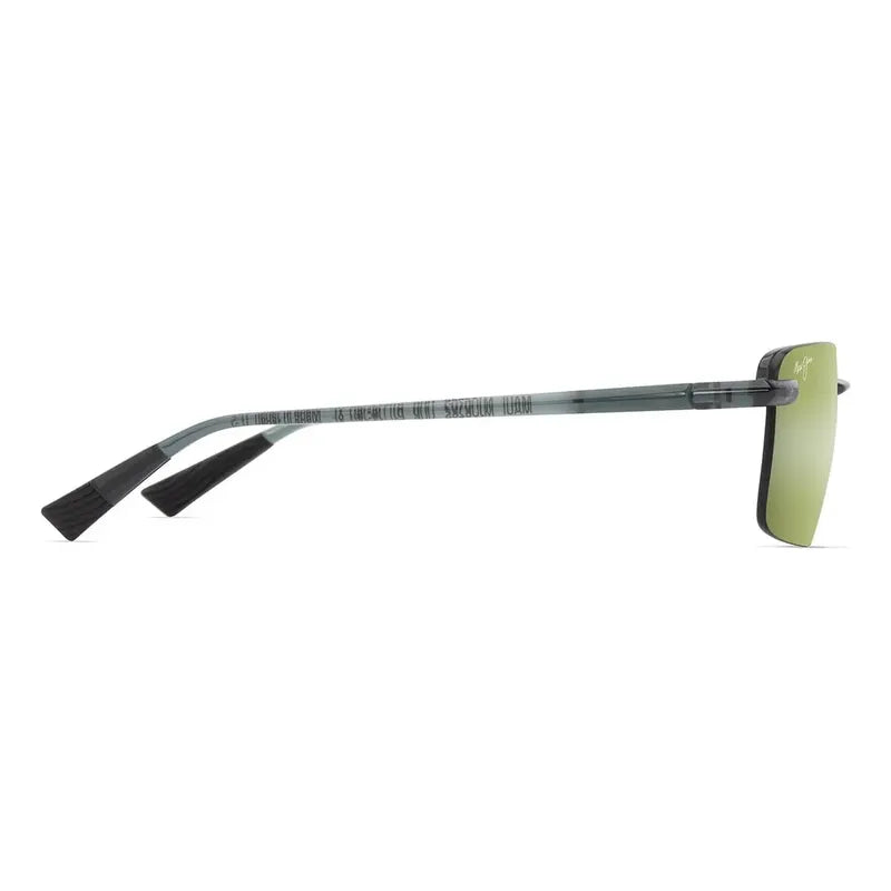 Maui Jim Laulima Modelo Nuevo Original Polarizado Ht626-15 Único Verde Claro Verde Oscuro