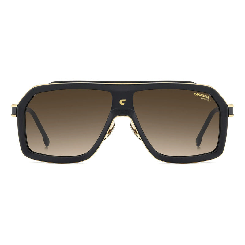 Gafas Carrera De Titanio Ultraligero Barra Icónica 1053sti Único Negro Café Dorado