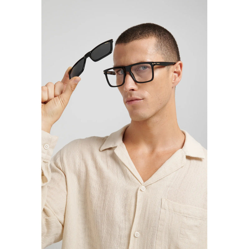 Armazon Carrera Con Clip Polarizado Dos En Uno 387/c 80718 Negro
