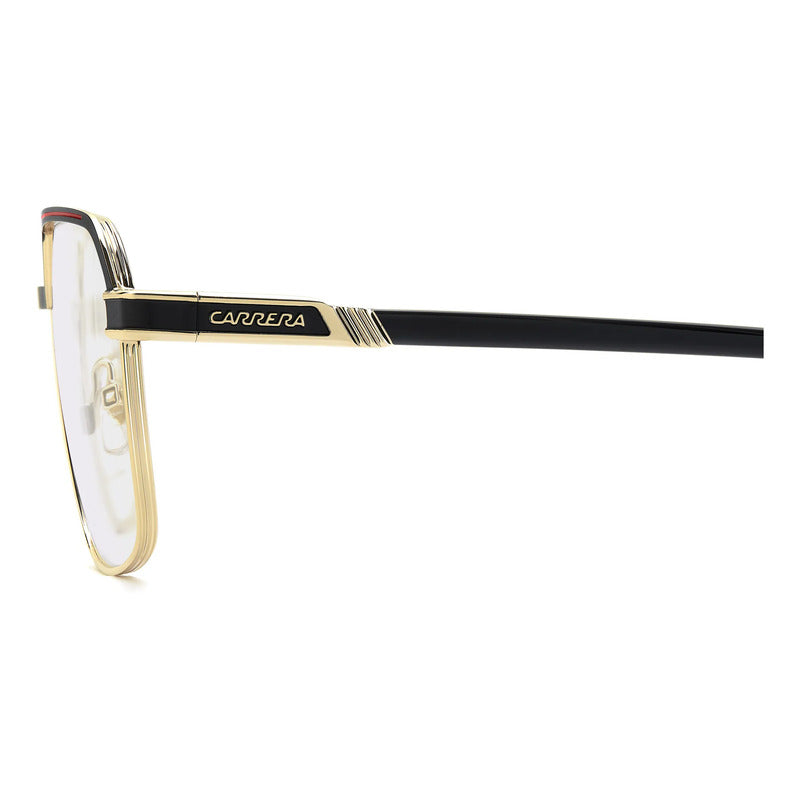 Armazon Carrera Oftalmico Moderno Bisagras Flexibles1145 Dorado