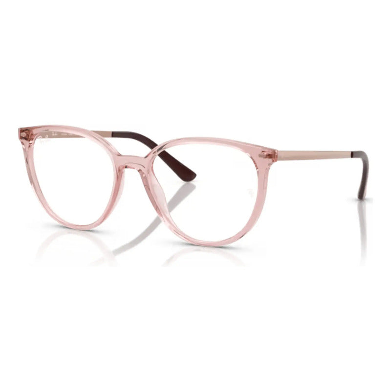 Armazon Ray Ban Dama Rosadorado Apto Progresivo Rx7246 5935 Rosa
