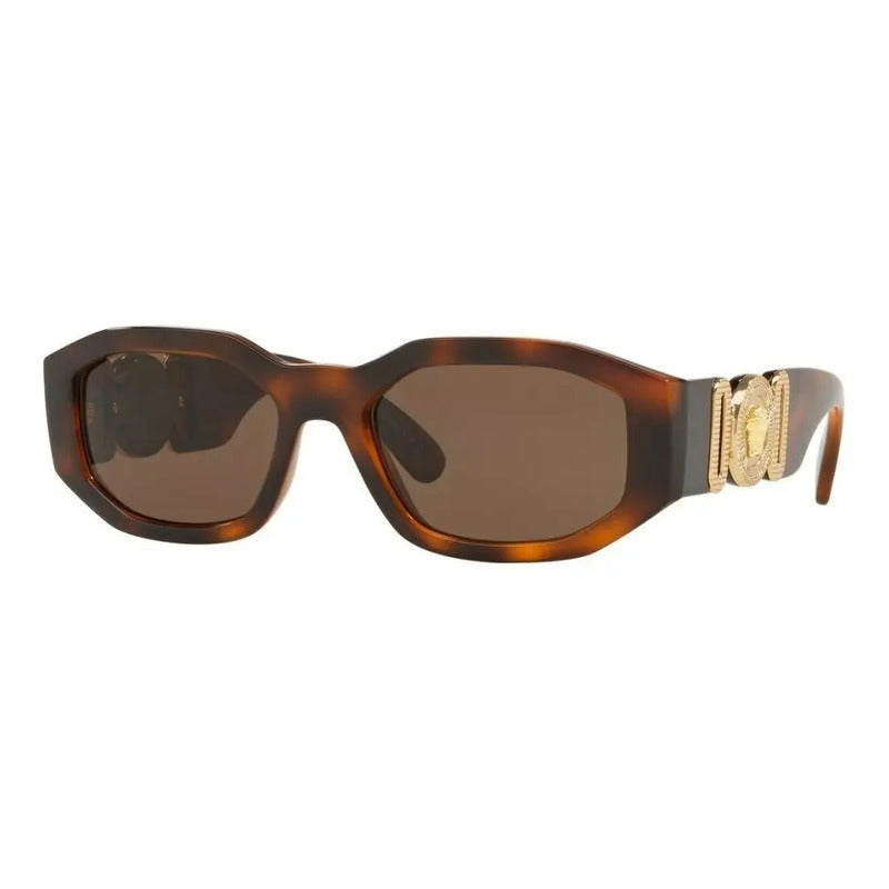 Lentes Versace Notorious Big Biggie Originales 521773ve4361 Único Marrón Havana Havana/dorado