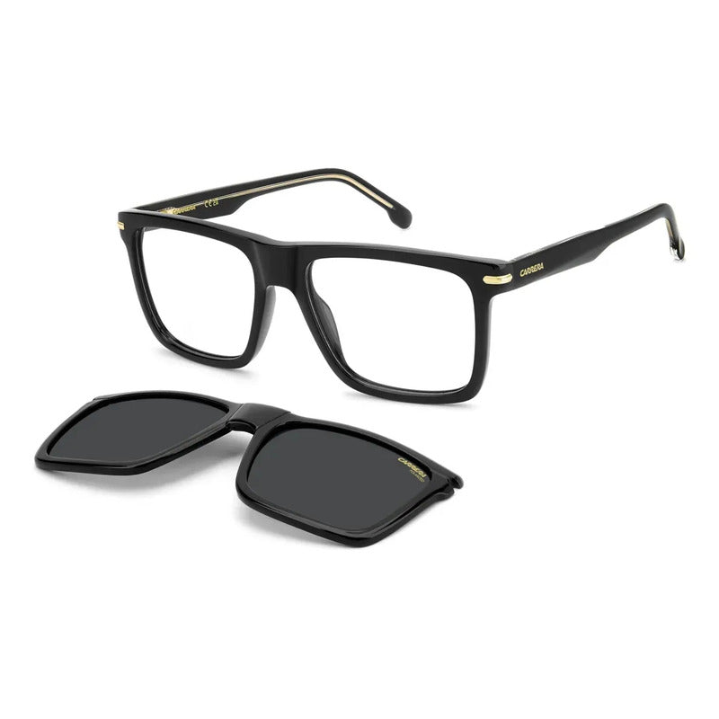 Armazon Carrera Con Clip Polarizado Dos En Uno 387/c 80718 Negro 56